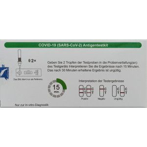 COVID-19 (SARS-CoV-2) Antigentestkit (Lolly-Test)